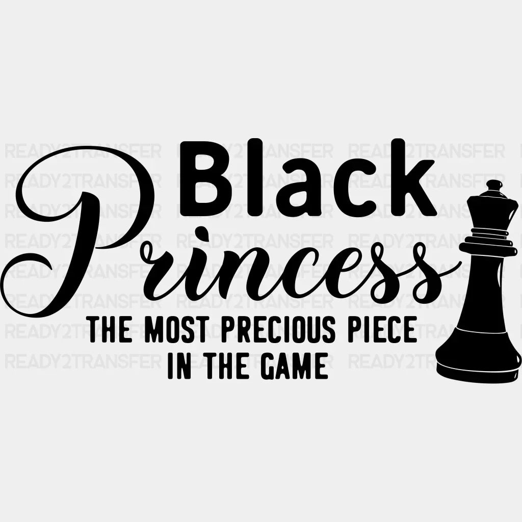 Black Princess Blm Dtf Transfer
