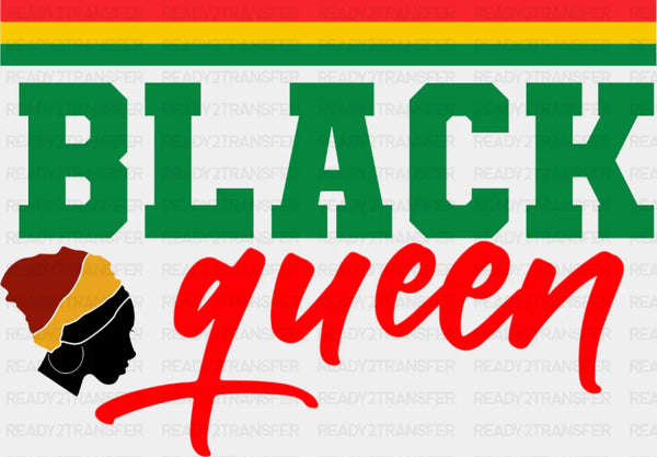 Black Queen - Juneteenth DTF Transfer