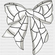 Black & White Ribbon - Volleyball DTF Transfers ready2transfer Dark Color Design (See Imaging)
