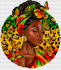 Black Woman Leopard Design Blm Dtf Transfer