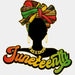Black Woman Silhouette Juneteenth BLM DTF Transfer ready2transfer White