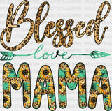 Blessed Love Mama Dtf Transfer