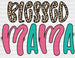 Blessed Mama DTF Transfer ready2transfer White