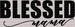 Blessed Mama Mother's Day DTF Heat Transfer, Mama Design, Mom DTF ready2transfer Black