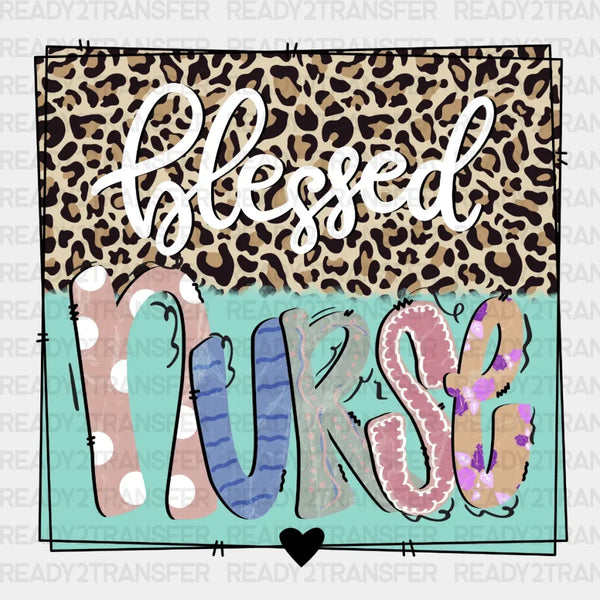 Blessed Nurse DTF Transfer