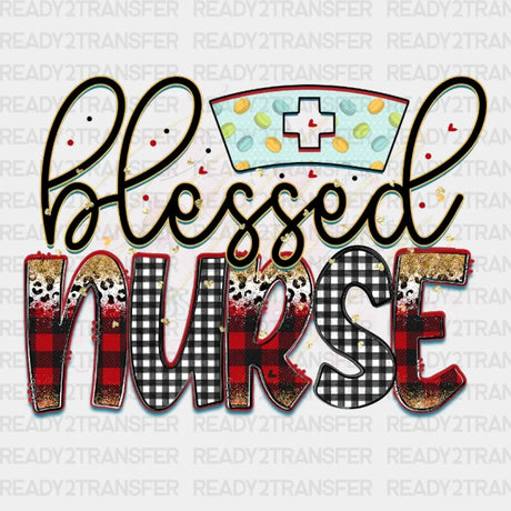 Blessed Nurse Dtf Transfer