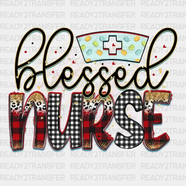 Blessed Nurse DTF Transfer