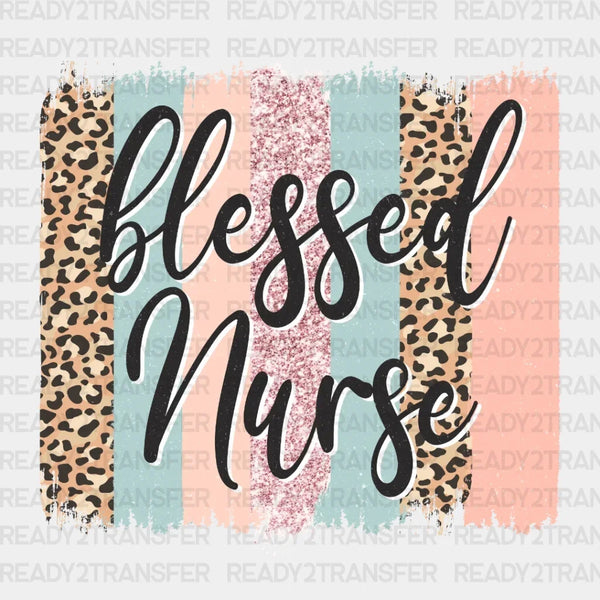 Blessed Nurse Leo DTF Transfer