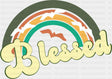 Blessed Rainbow - Christianity DTF Transfer