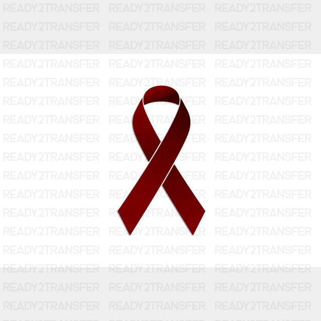 Blood Cancer Awareness Flag - Cancer Awareness DTF Transfers ready2transfer