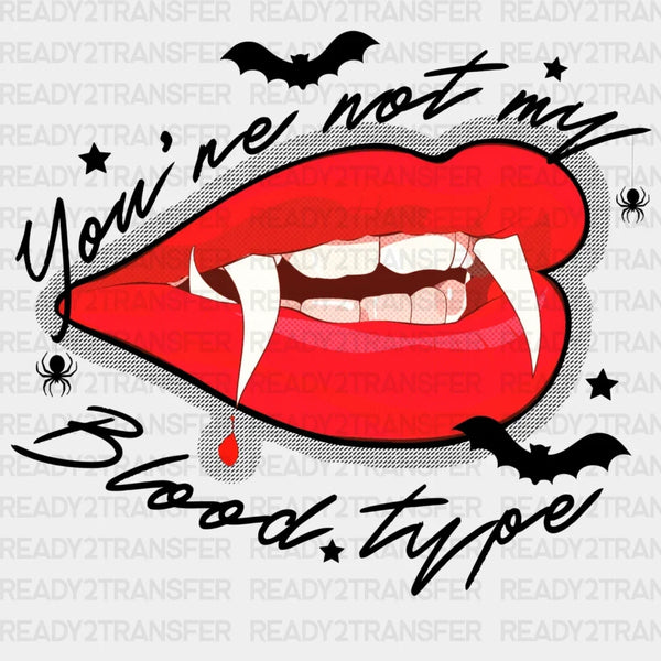 Blood Type DTF Transfer