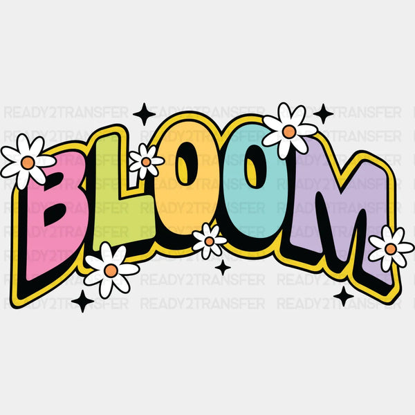 BLOOM - Spring DTF heat transfer