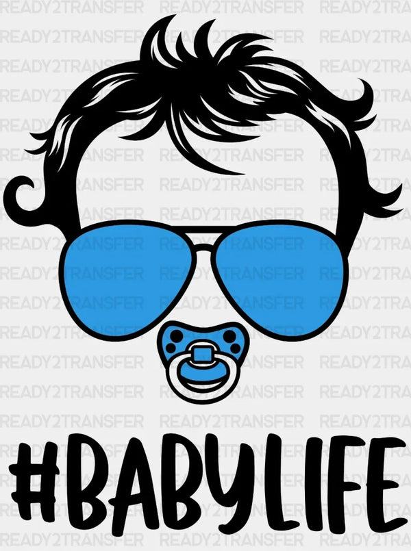 Blue BABYLIFE DTF Transfer
