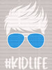 Blue KIDLIFE DTF Transfer ready2transfer White