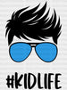 Blue KIDLIFE DTF Transfer ready2transfer Black