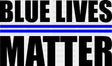 Blue Lives Matter - Police Dtf Heat Transfer Adult Unisex S & M (10’’) / Dark Color Design (See