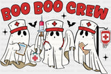 Boo Boo Crew Ghost Nurses - Halloween DTF Transfer