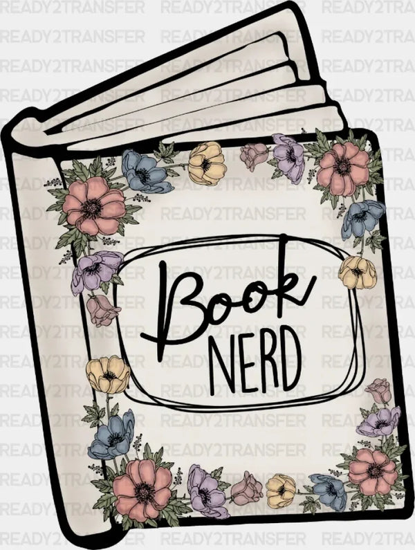 BOOK NERD DTF Transfer