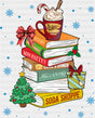 Books & Coffee Christmas DTF Transfer