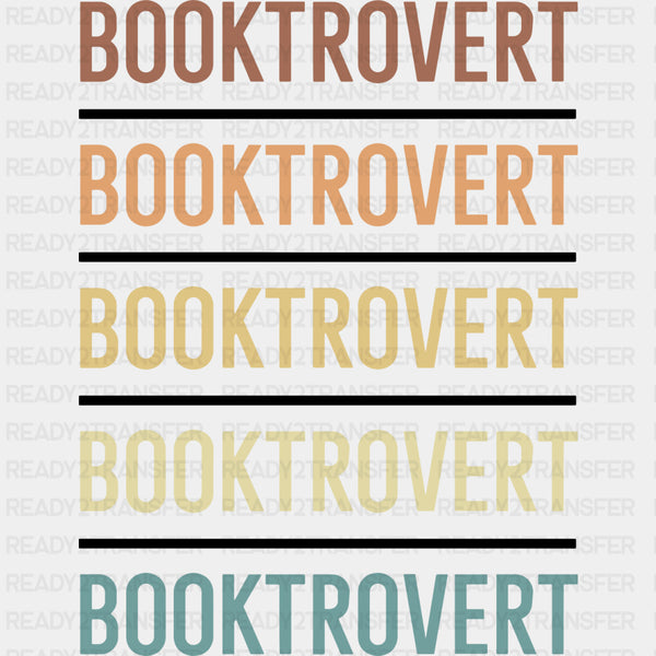 Booktrovert - Librarian DTF Transfers