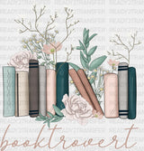 Booktrovert - Reading Dtf Heat Transfer