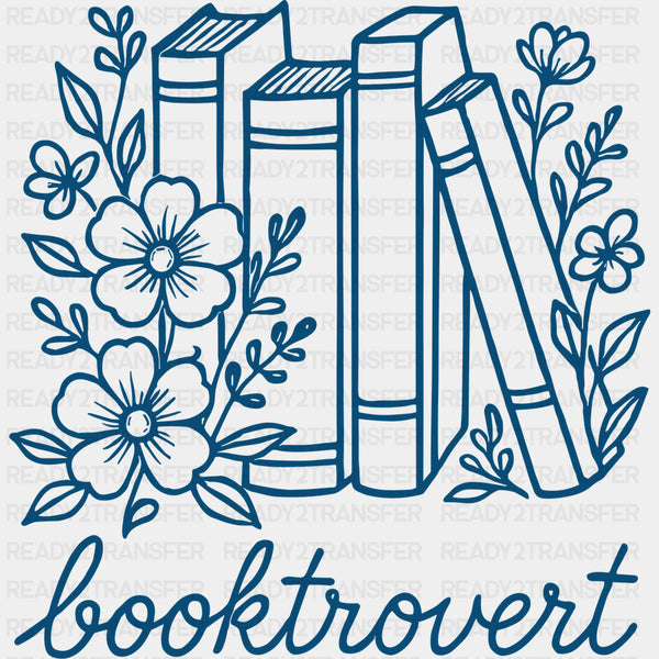 Booktrovert - Reading DTF Transfers