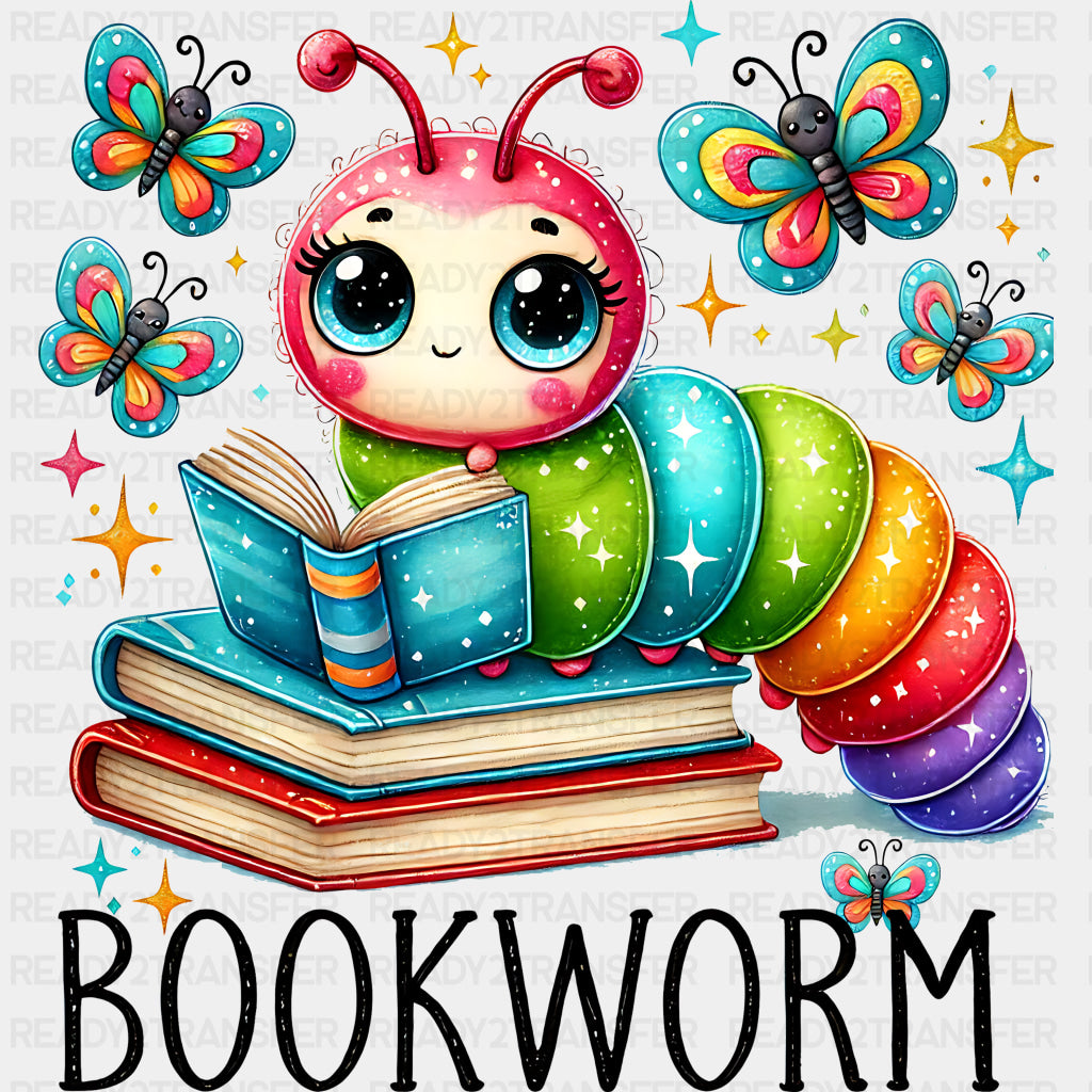 Bookworm - Reading DTF Transfers ready2transfer