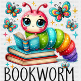 Bookworm - Reading DTF Transfers ready2transfer
