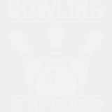Bowling Is My Cardio - Bowling DTF Transfers ready2transfer Light Color Design (See Imaging)