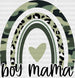 Boy Mama Rainbow Mother's Day DTF Heat Transfer, Mama Design, Mom DTF ready2transfer White