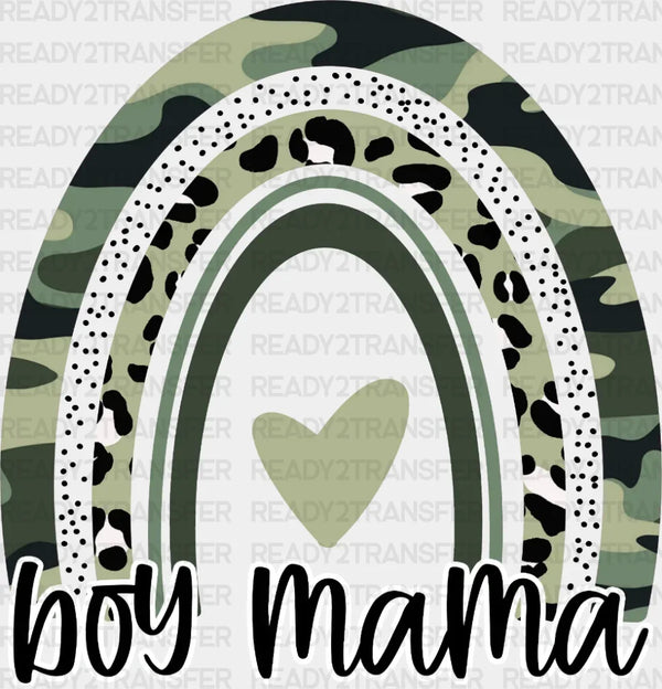 Boy Mama Rainbow Mother's Day DTF Heat Transfer, Mama Design, Mom DTF