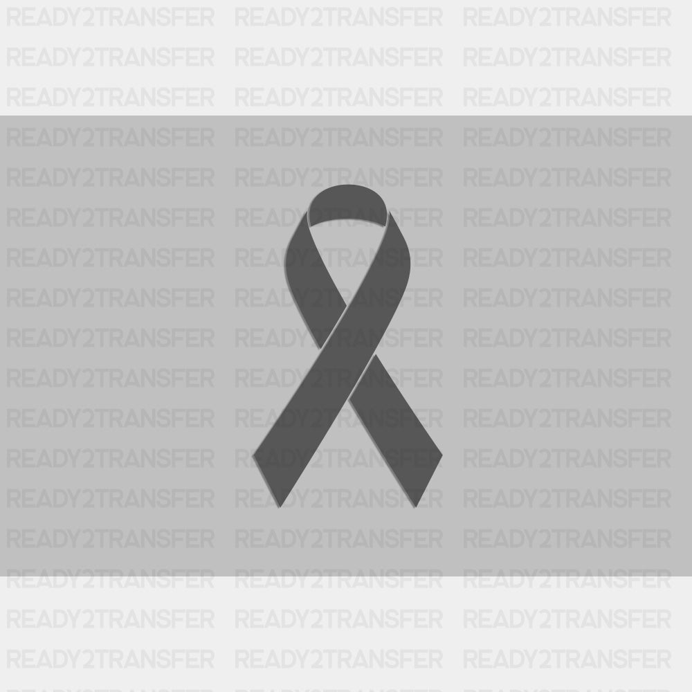 Brain Cancer Awareness Flag - Cancer Awareness DTF Transfers ready2transfer