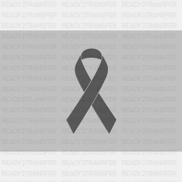Brain Cancer Awareness Flag - Cancer Awareness DTF Transfers