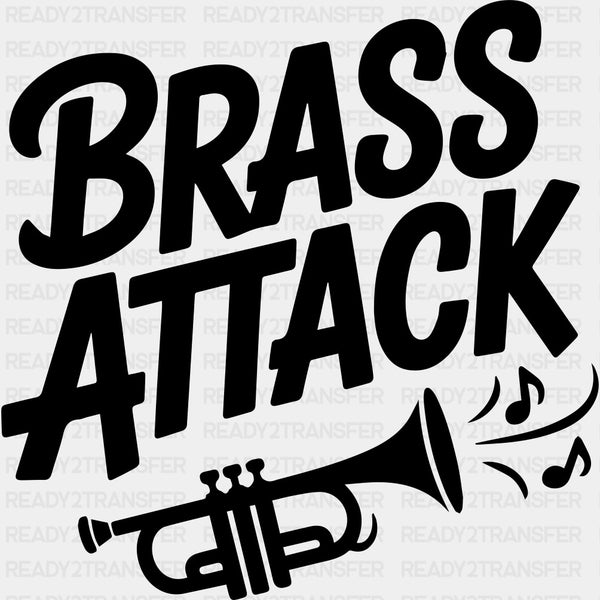 Brass Attack - Music DTF Transfers