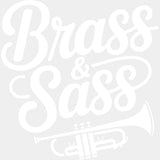 Brass & Sass - Music DTF Transfers ready2transfer Light Color Design (See Imaging)