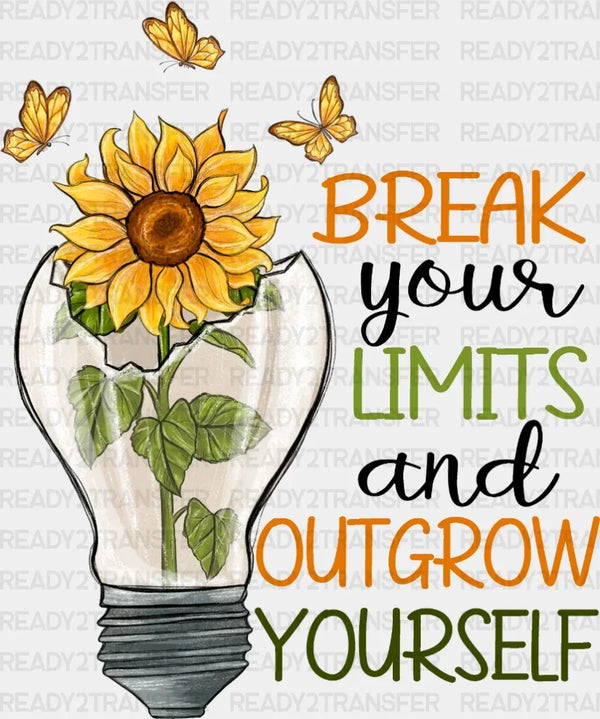 Break Your Limits DTF Transfer