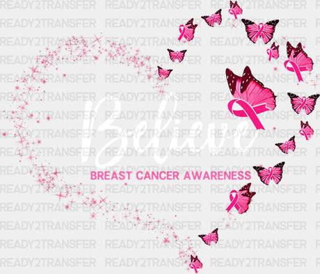 Breast Cancer Awareness Dtf Transfer