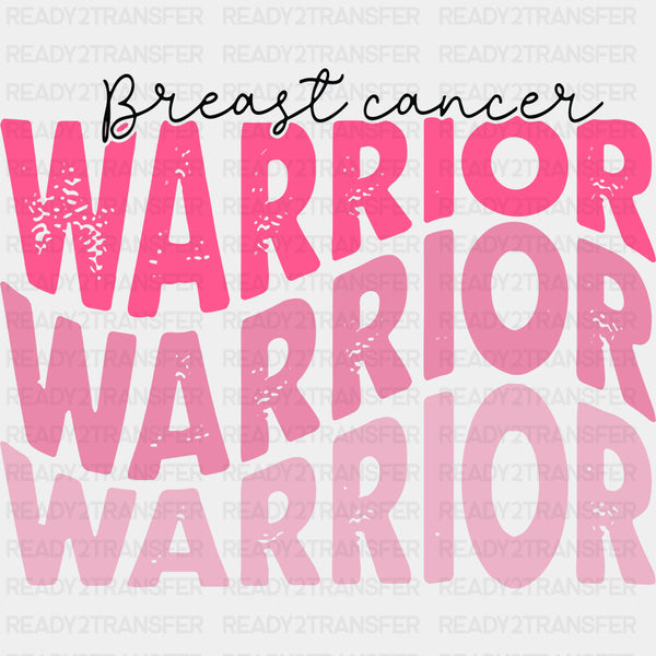 Breast Cancer Warrior - Breast Cancer DTF Transfers