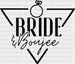 Bride Boujee DTF Transfer ready2transfer Black