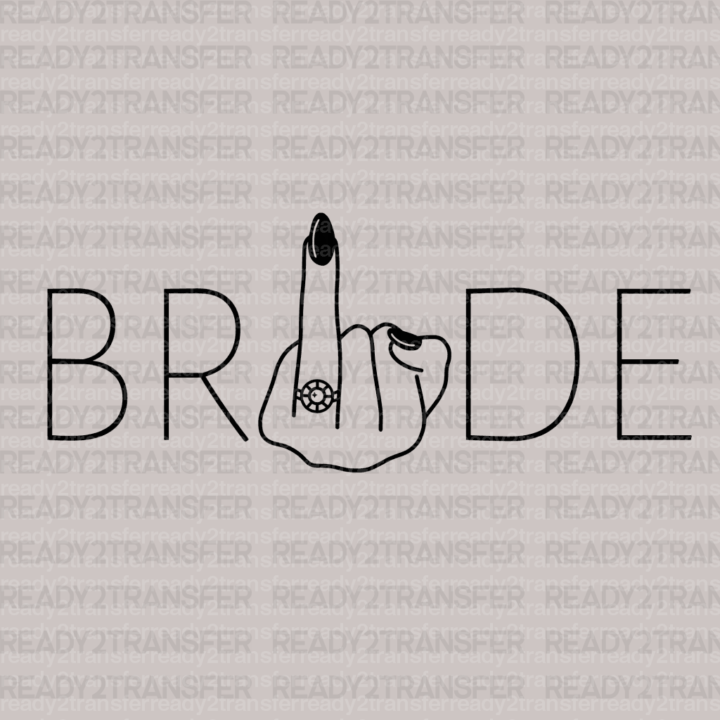 BRIDE DTF Transfer - ready2transfer