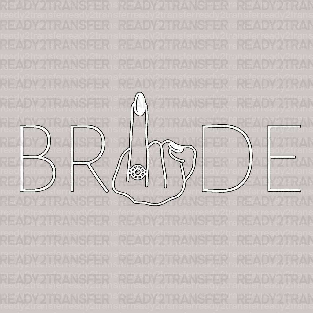 BRIDE DTF Transfer - ready2transfer