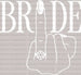 BRİDE Finger DTF Transfer ready2transfer White