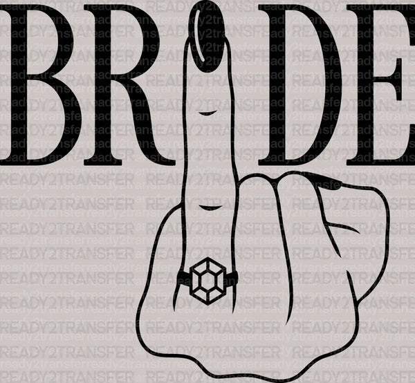 BRİDE Finger DTF Transfer