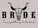 Bride I am getting hitched DTF Transfer ready2transfer Black