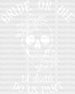 BRIDE OR DIE TIL DEATH DO US PART SKULL DTF Transfer ready2transfer White