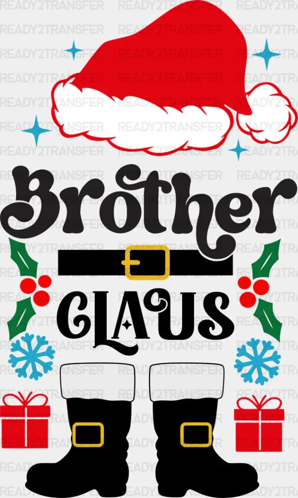 Brother Claus - Christmas DTF Transfer