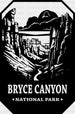 Bryce Canyon National Park Design - National Parks DTF Transfers ready2transfer Black
