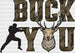 Buck You DTF Transfer ready2transfer White