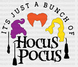 Bunch Of Hocus Pocus Dtf Transfer