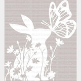 Bunny Butterfly Easter DTF Heat Transfer, Easter Design - ready2transfer